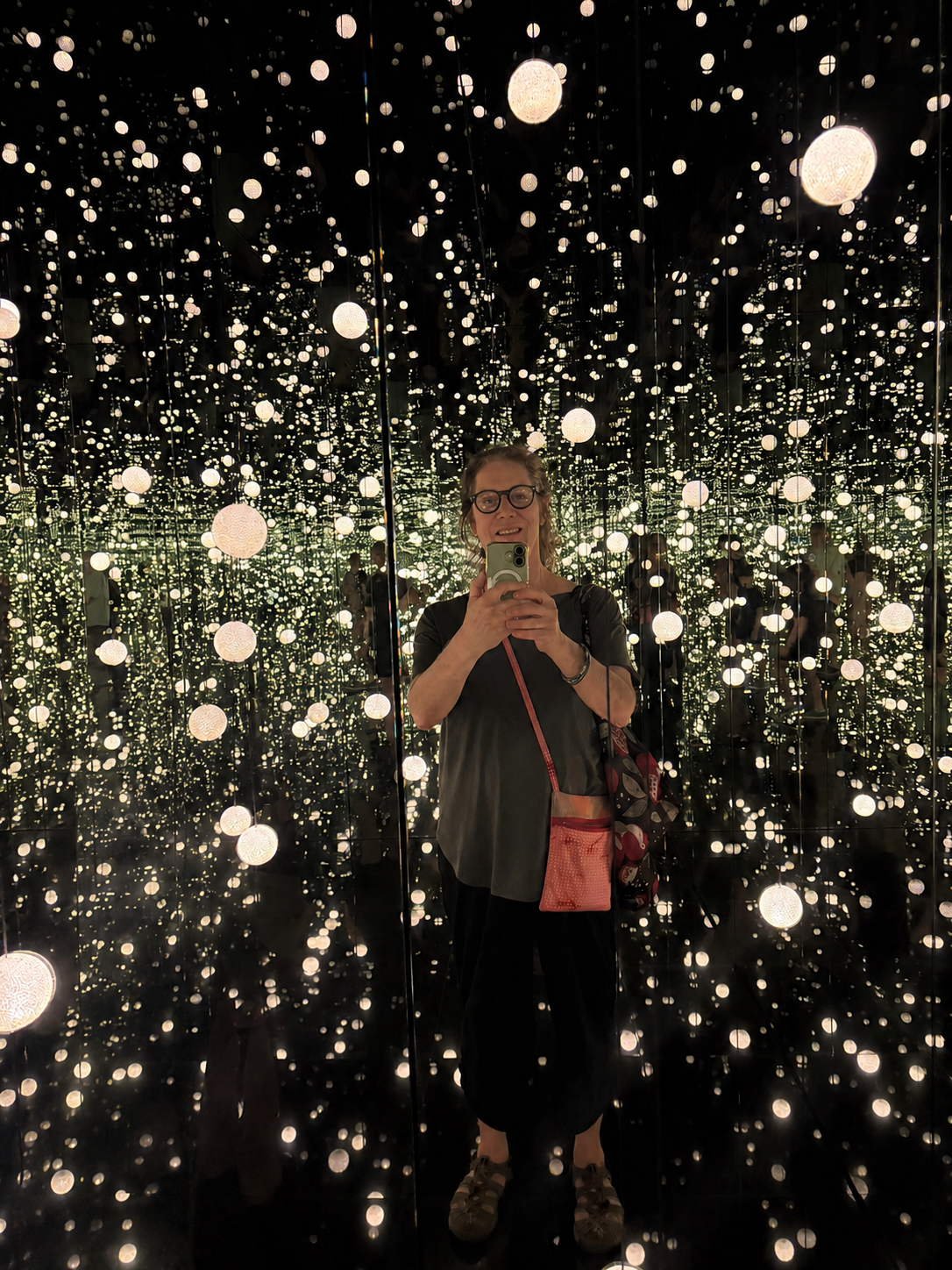 Karen in Yayoi Kusama