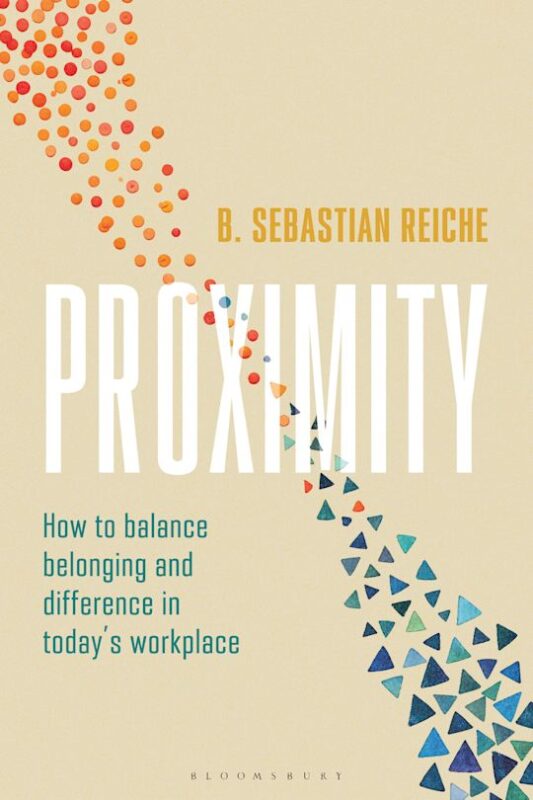 Proximity book cover by B. Sebastian Reiche