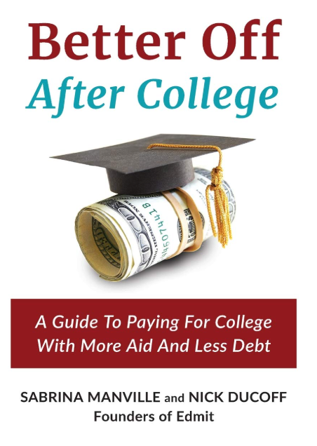 Better Off After College book cover by Sabrina Manville and Nick Ducoff