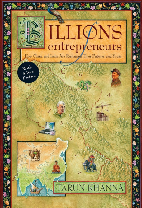 Billions of Entrepreneurs book cover by Tarun Khanna