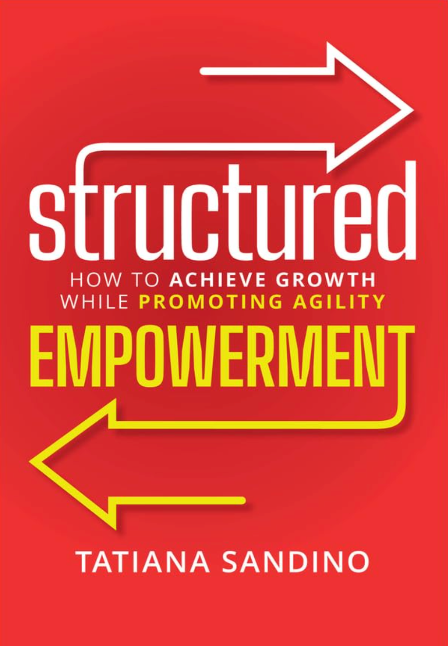 Structured Empowerment book cover by Tatiana Sandino